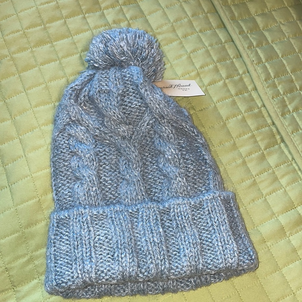 Really cute blue beanie from target